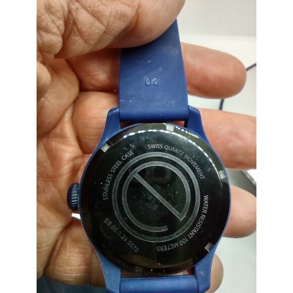 ESQ Movado Blue / Orange ES:50.1.29.5670 Swiss Quartz Movement Watch - Picture 8 of 12